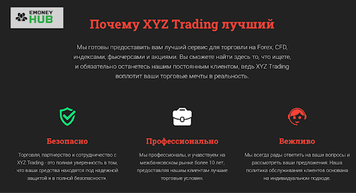 СКАМ XYZ Trading